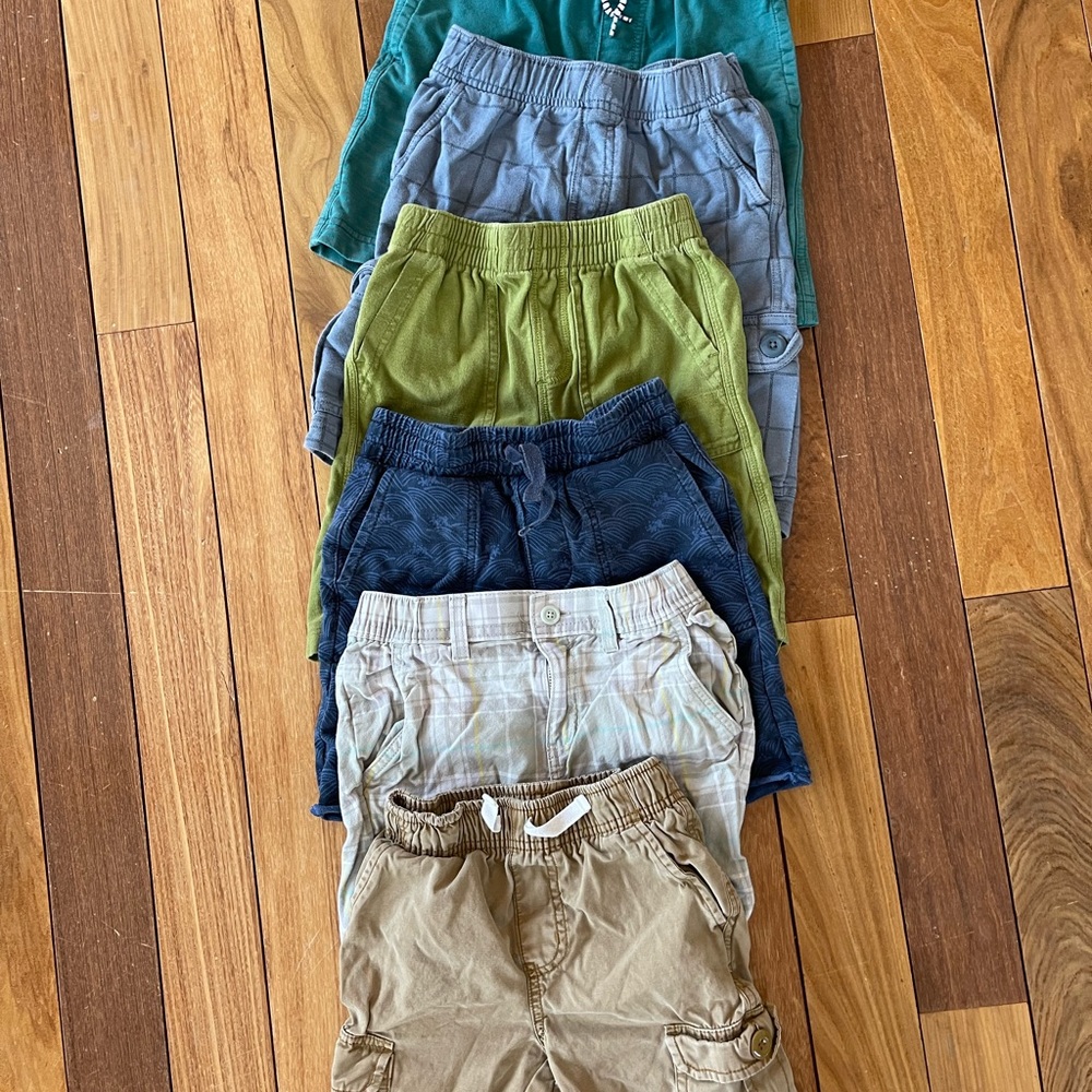 6 pair of Tea collection size 6 boy shorts